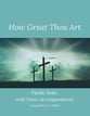 How Great Thou Art P.O.D. cover